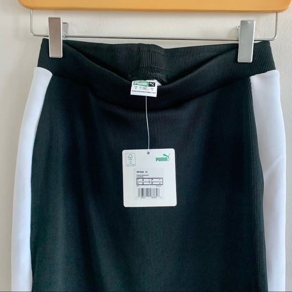 Sunmi X PUMA classics ribbed mini skirt black - Picture 12 of 14
